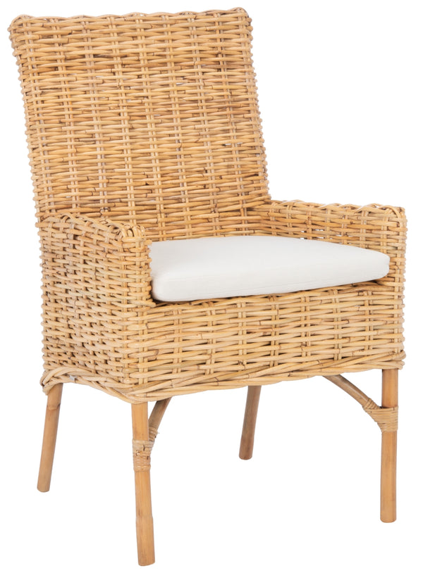 Safavieh Nancy Rattan Accent Chair with Cushion ACH6518B