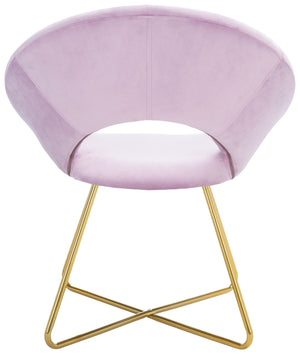 Safavieh Aliena Accent Chair Lilac / Gold ACH7501B