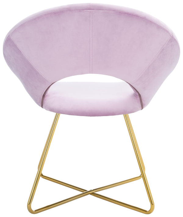 Safavieh Aliena Accent Chair Lilac / Gold ACH7501B
