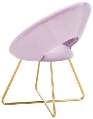 Safavieh Aliena Accent Chair Lilac / Gold ACH7501B
