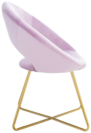 Safavieh Aliena Accent Chair Lilac / Gold ACH7501B
