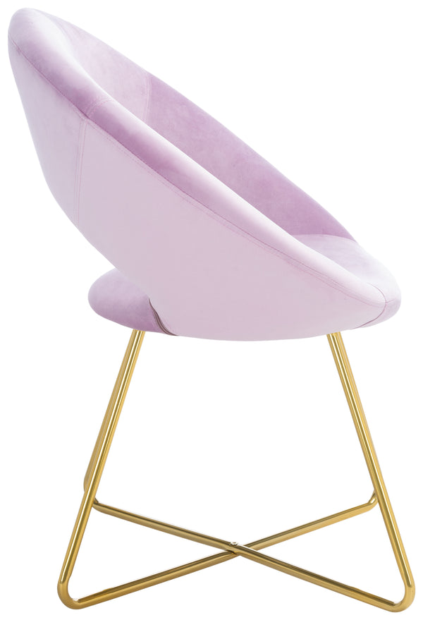 Safavieh Aliena Accent Chair Lilac / Gold ACH7501B