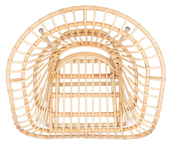 Savino Rattan Accent Chair Natural / Cream Wood/Metal ACH9901A