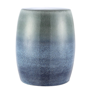 Cacia Garden Stool - Elegant Japanese-Style Ceramic Accent for Indoor & Outdoor Spaces, Grey Finish