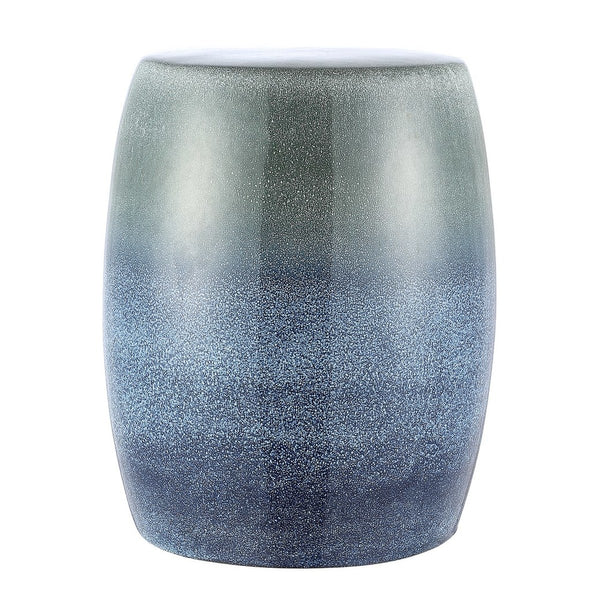 Cacia Garden Stool - Elegant Japanese-Style Ceramic Accent for Indoor & Outdoor Spaces, Grey Finish