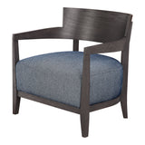 Moe's Home Volta Arm Chair Blue