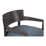 Moe's Home Volta Arm Chair Blue