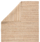 Jaipur Living Andes Collection AD03 Cornwall 70% Cotton 30% Jute Handmade Natural Stripes Rug RUG116647