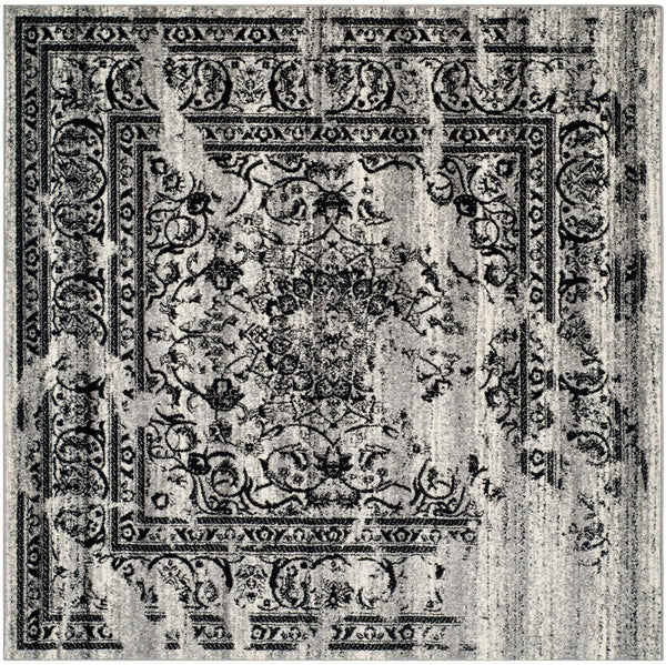 Safavieh Adirondack 101 Power Loomed 55% Polypropylene/ 40% Jute/ 5% Polyester Rug ADR101A-4SQ