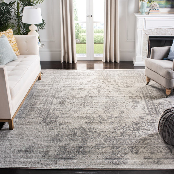 Safavieh Adirondack 101 Power Loomed 55% Polypropylene/ 40% Jute/ 5% Polyester Rug ADR101B-4SQ