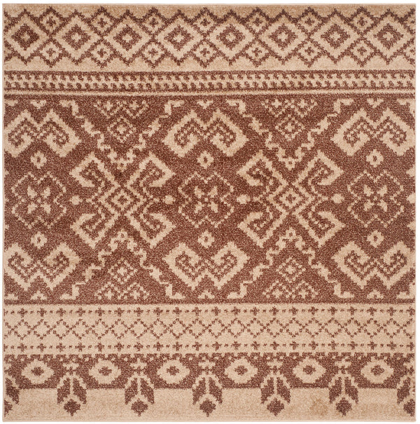 Safavieh Adirondack 107 Power Loomed 55% Polypropylene/ 40% Jute/ 5% Polyester Rug ADR107C-4SQ