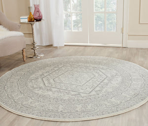 Safavieh Adirondack 108 Power Loomed 55% Polypropylene/ 40% Jute/ 5% Polyester Rug ADR108B-6SQ
