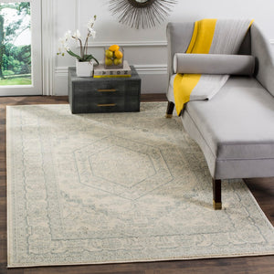 Safavieh Adirondack 108 Power Loomed 55% Polypropylene/ 40% Jute/ 5% Polyester Rug ADR108S-8SQ