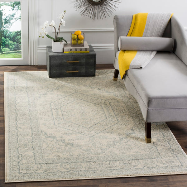 Safavieh Adirondack 108 Power Loomed 55% Polypropylene/ 40% Jute/ 5% Polyester Rug ADR108S-8SQ