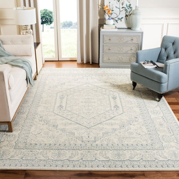 Safavieh Adirondack 108 Power Loomed 55% Polypropylene/ 40% Jute/ 5% Polyester Rug ADR108S-8SQ