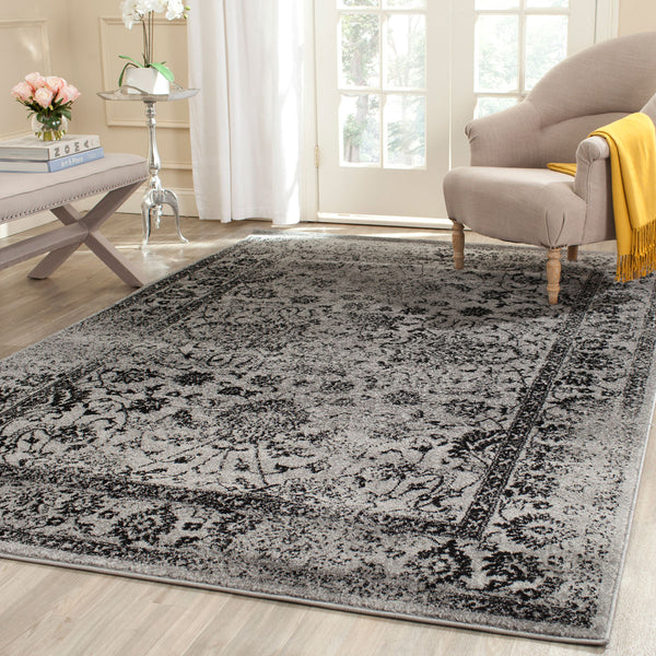 Safavieh Adirondack 109 Power Loomed 55% Polypropylene/ 40% Jute/ 5% Polyester Rug ADR109B-4SQ