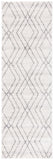 Adirondack Adirondack 162 Contemporary Power Loomed Polypropylene Pile Rug Ivory / Grey