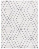 Adirondack Adirondack 162 Contemporary Power Loomed Polypropylene Pile Rug Ivory / Grey