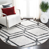 Safavieh Adirondack 253 Power Loomed 55% Polypropylene/ 40% Jute/ 5% Polyester Rug ADR253B-8SQ