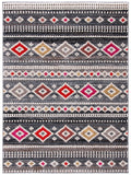 Adirondack 276  Power Loomed Polypropylene Pile Rug Grey / Ivory