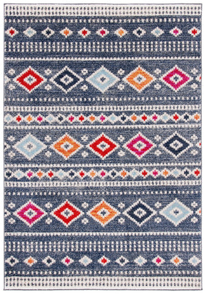 Adirondack 277  Power Loomed Polypropylene Pile Rug Grey / Ivory