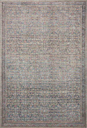Loloi II Adrian Collection Denim / Multi 8'-6" X 11'-6" Area Rug