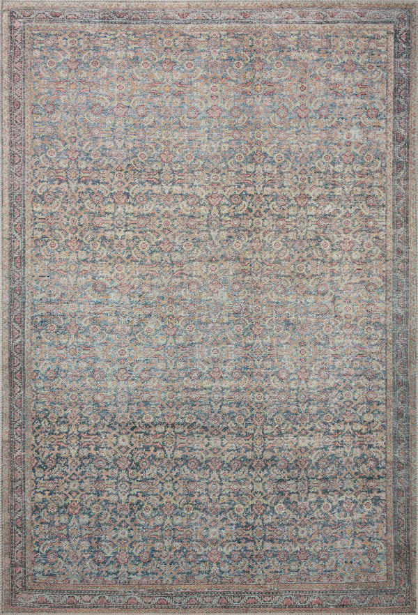 Loloi II Adrian Collection Denim / Multi 8'-6" X 11'-6" Area Rug