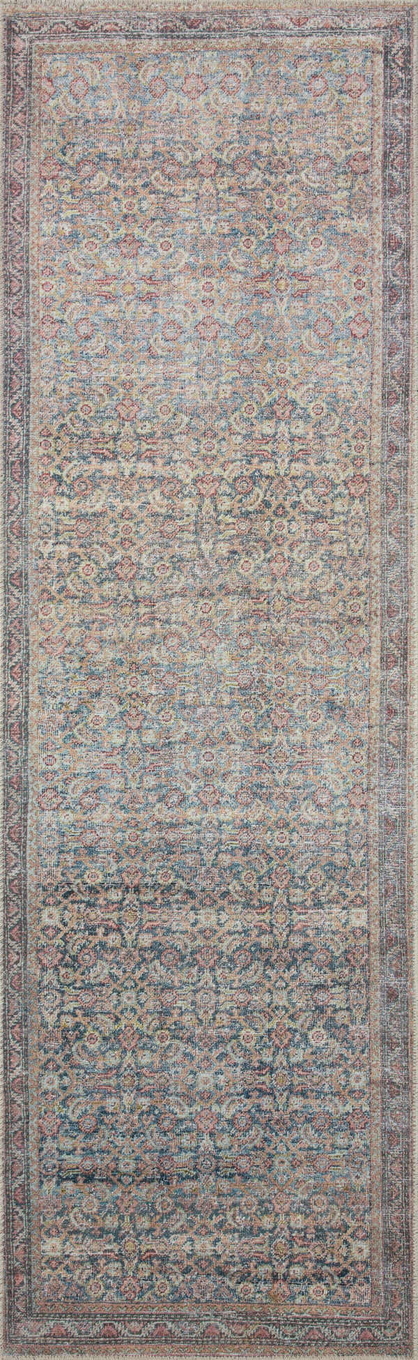 Loloi II Adrian Collection Denim / Multi 8'-6" X 11'-6" Area Rug