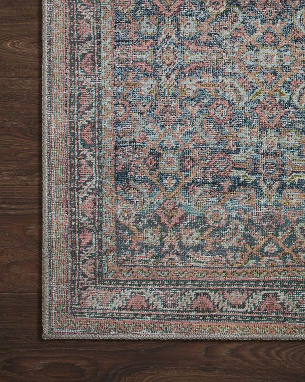 Loloi II Adrian Collection Denim / Multi 8'-6" X 11'-6" Area Rug
