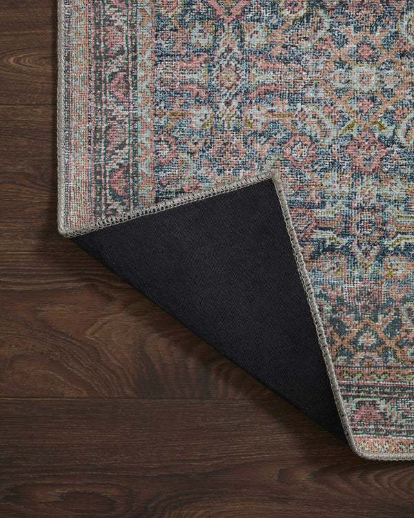 Loloi II Adrian Collection Denim / Multi 8'-6" X 11'-6" Area Rug