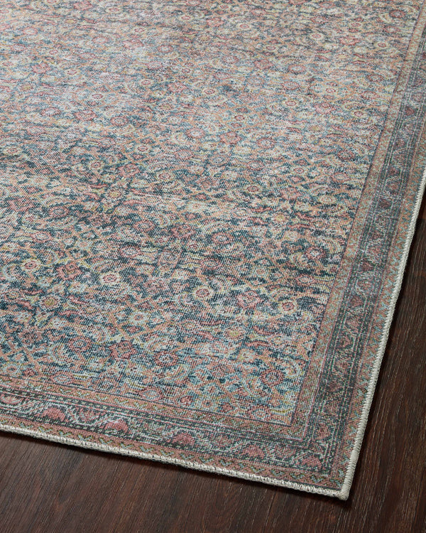 Loloi II Adrian Collection Denim / Multi 8'-6" X 11'-6" Area Rug