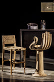 Noir Bran Counter Stool AE-122T-S