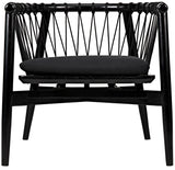 Noir Hector Chair AE-124CHB