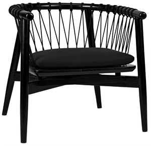 Noir Hector Chair AE-124CHB