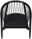 Noir Hector Chair AE-124CHB