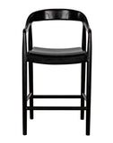 Noir Remo Counter Chair AE-217CHB-S