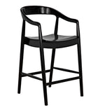 Noir Remo Counter Chair AE-217CHB-S