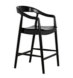 Noir Remo Counter Chair AE-217CHB-S