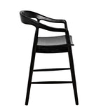 Noir Remo Counter Chair AE-217CHB-S