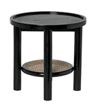 Noir Hide Away Side Table AE-233CHB