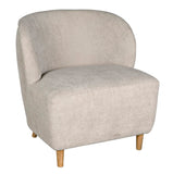 Noir Laffont Chair with Wheat Fabric AE-240W