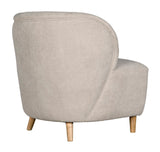 Noir Laffont Chair with Wheat Fabric AE-240W