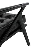 Noir Lauda Chair with Black Leather AE-248CHB