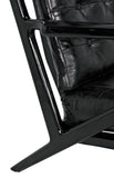 Noir Lauda Chair with Black Leather AE-248CHB