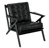 Noir Lauda Chair with Black Leather AE-248CHB