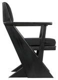 Noir Madoc Arm Chair AE-256CHB