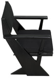 Noir Madoc Arm Chair AE-256CHB