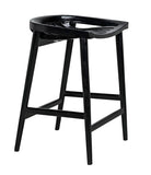 Noir Ronald Counter Stool AE-269CHB-S