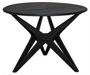 Noir Victor Dining Table AE-30CHB