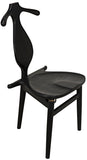 Noir Figaro Chair with Jewelry Box AE-37CHB